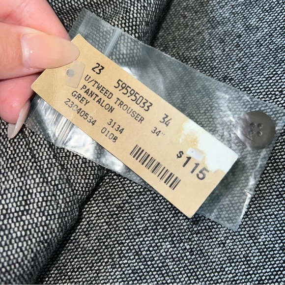 Vintage Club Monaco Tweed Trouser - NEW with tags - Picture 12 of 14